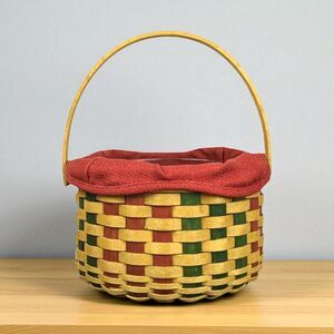 Longaberger Christmas Caroling Basket: 2003 Holiday Decor